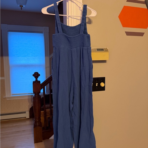 Ces Femme Textured Blue Top - Picture 3 of 9